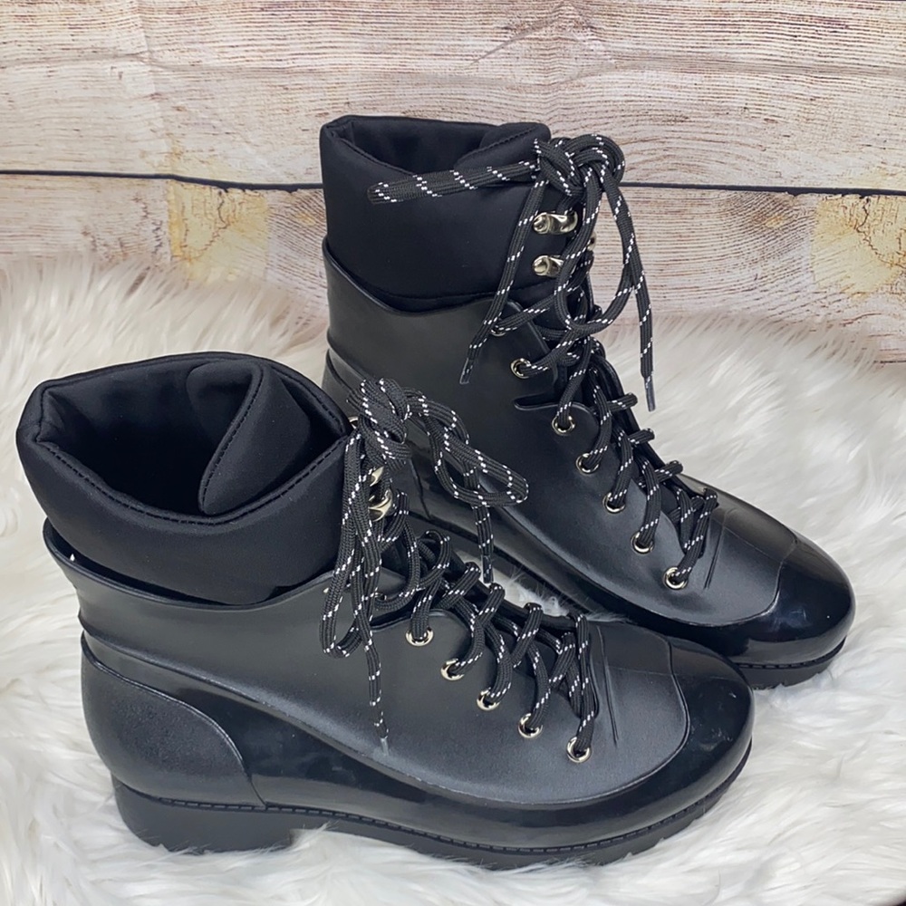 Jeffrey Campbell Black Winter & Rain Boots